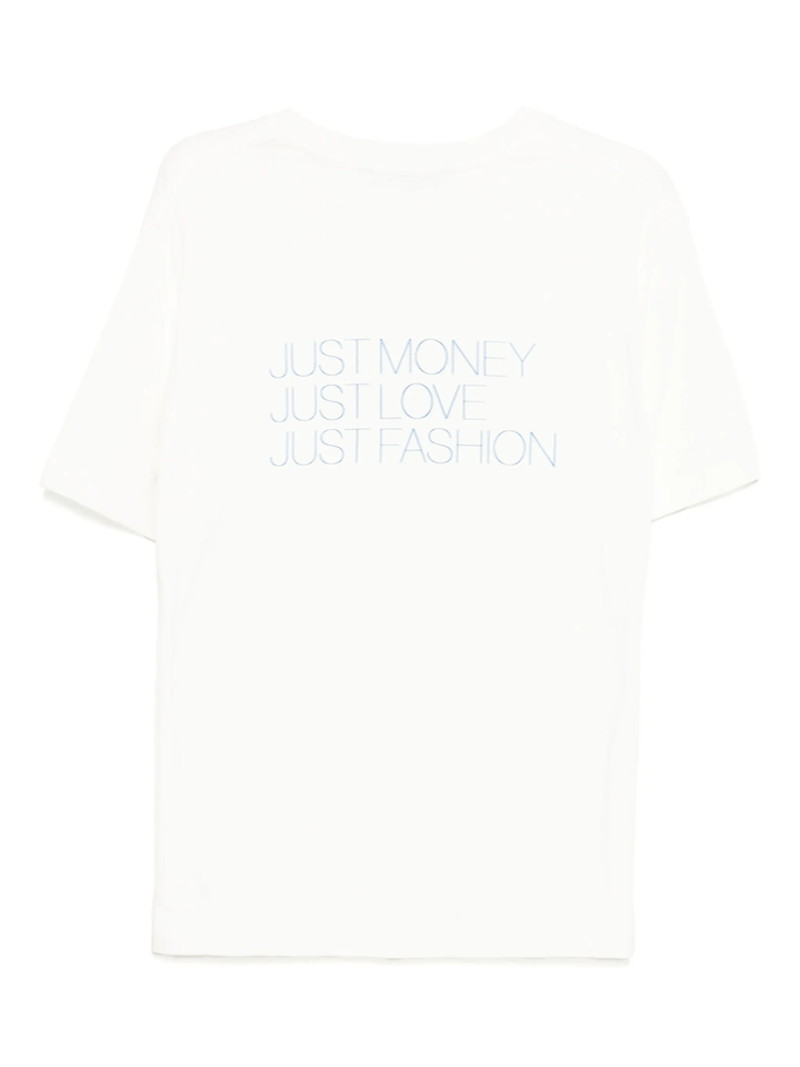 White Hand Drawing Grying Girl T-Shirt
