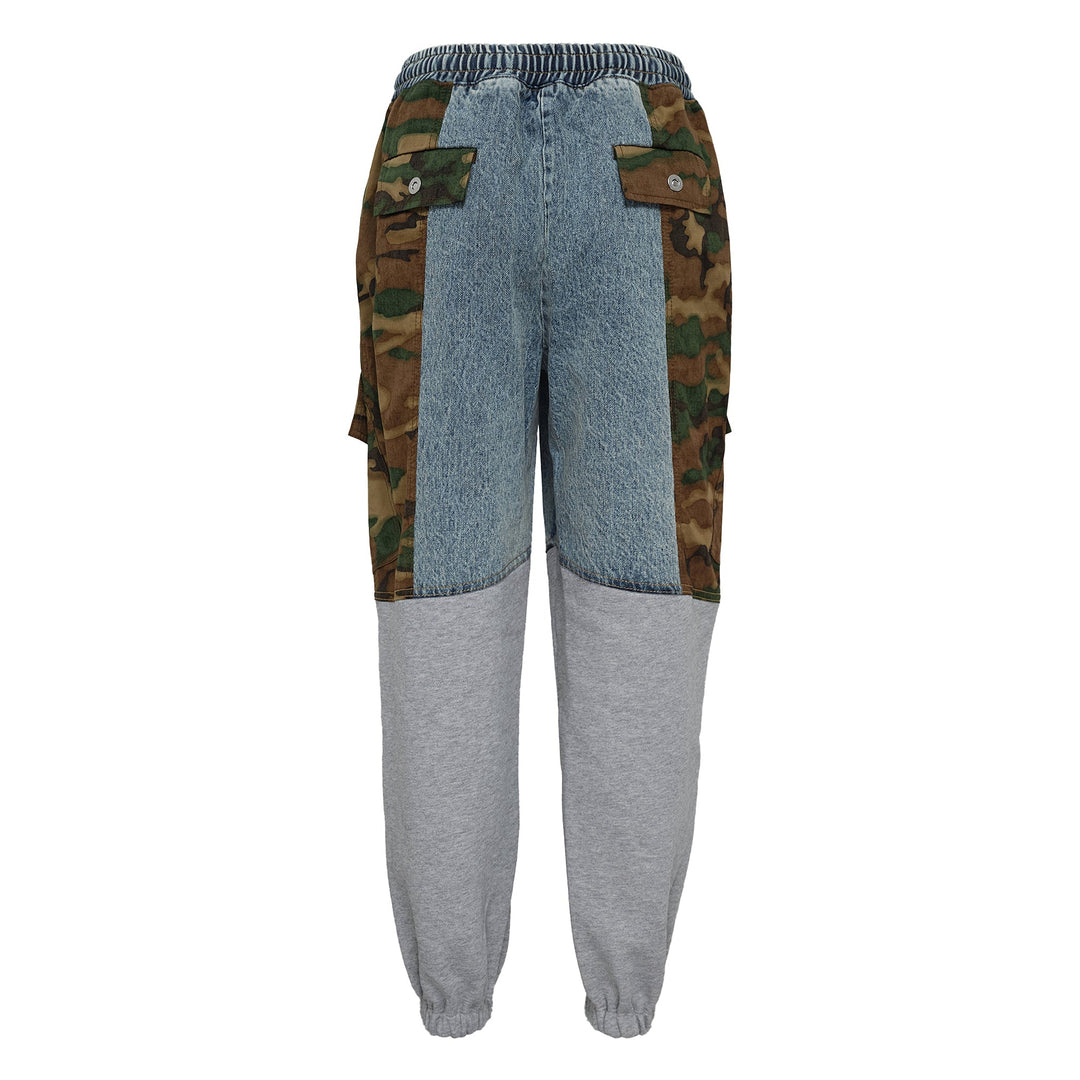 Patchwork Camo Ripstop Jogger