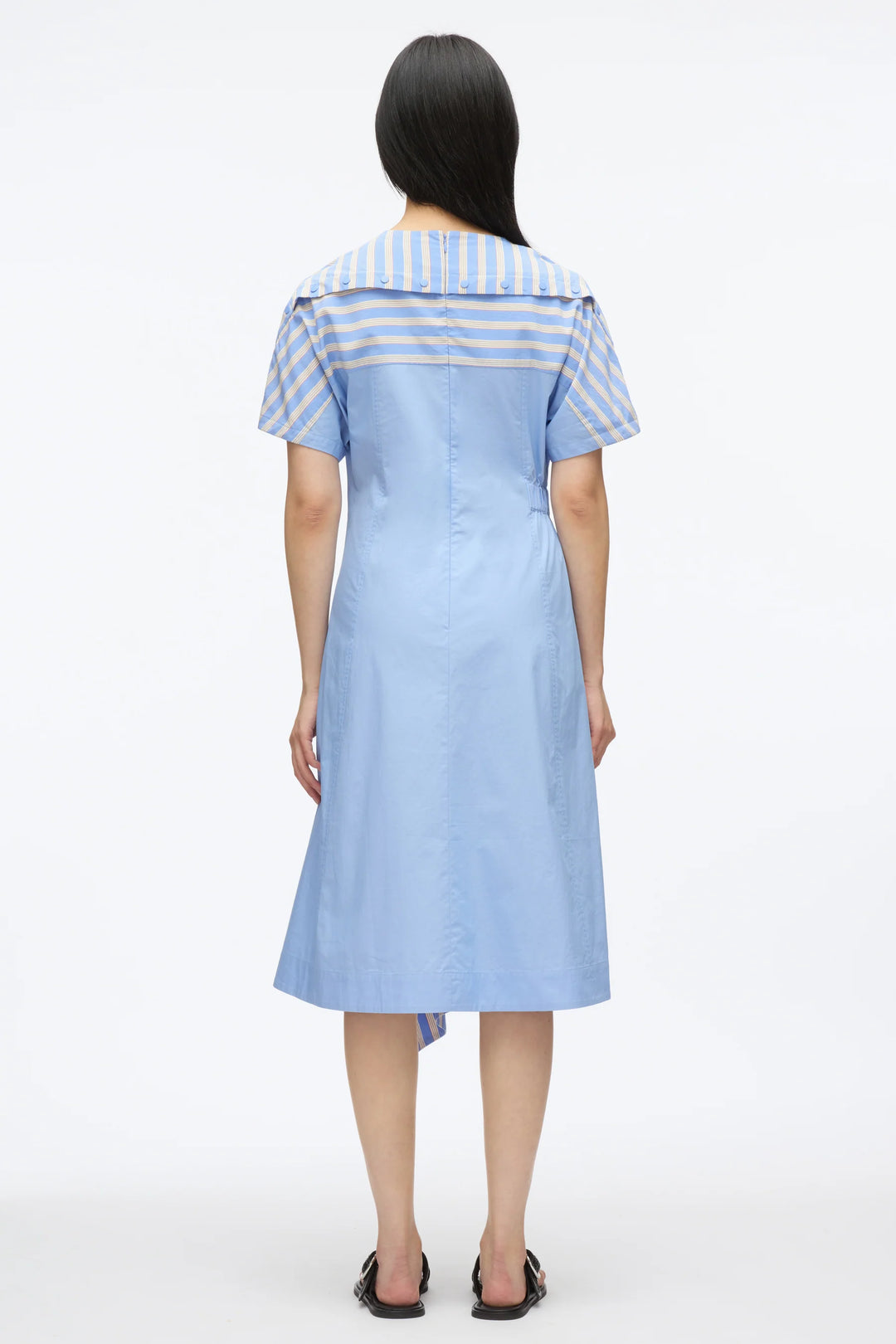 Dress With Asymmetric Elastic