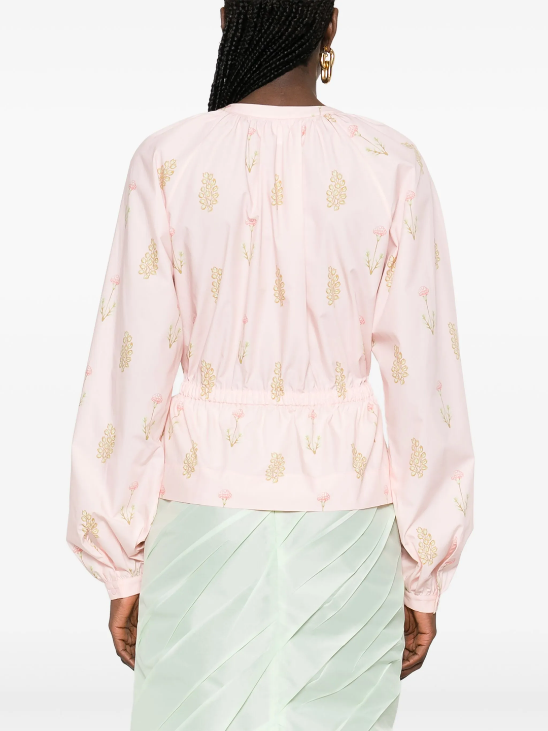 Popeline Printed Blouse