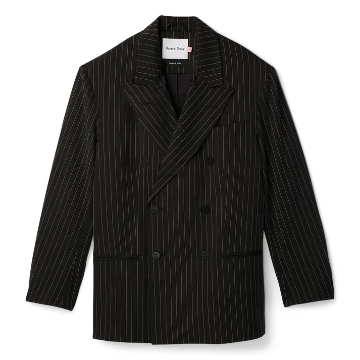 The Pinstripe Blazer