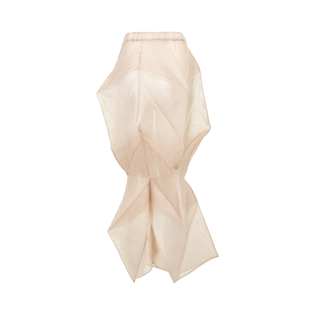 Shade And Shaded Pleated Skirt