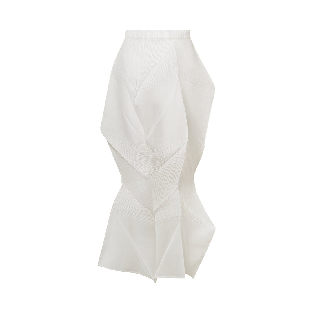 Shade And Shaded Pleated Skirt