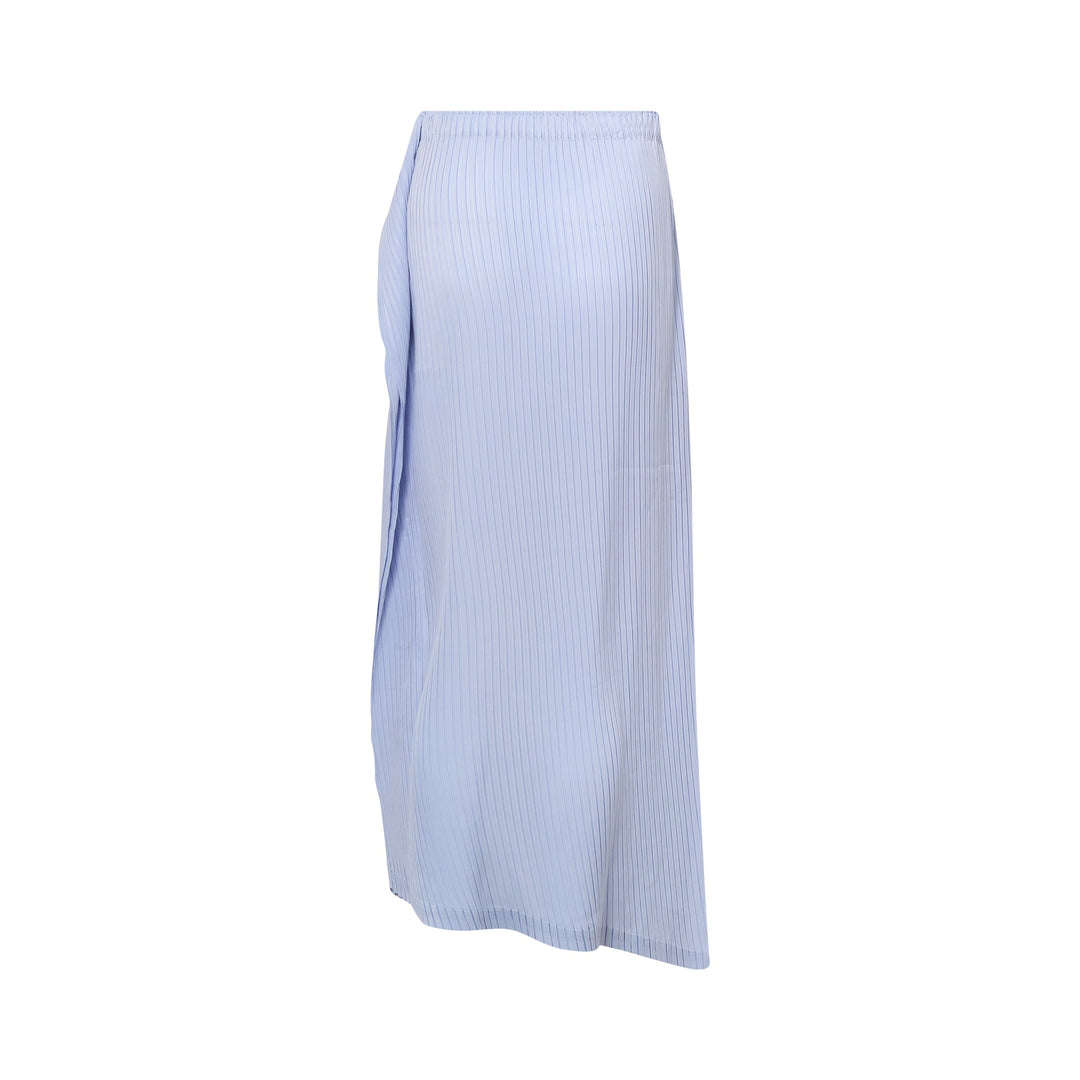 Shadow Study Pleats Solid Skirt