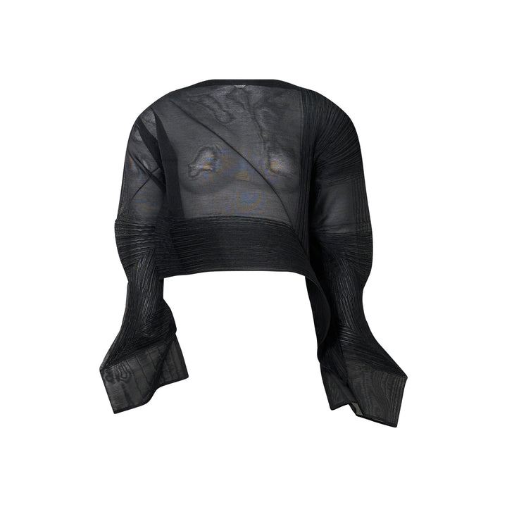 Shade And Shaded Pleated Top