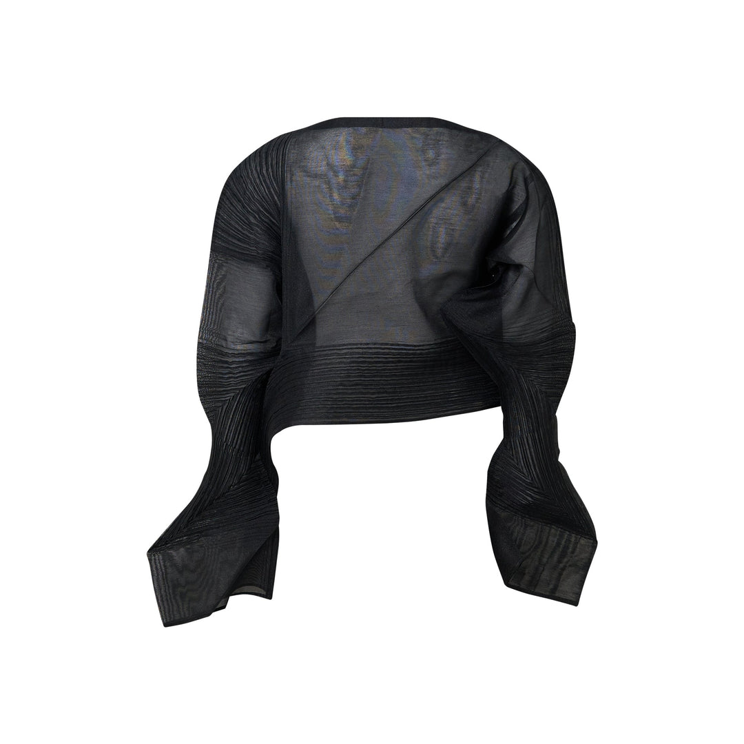Shade And Shaded Pleated Top