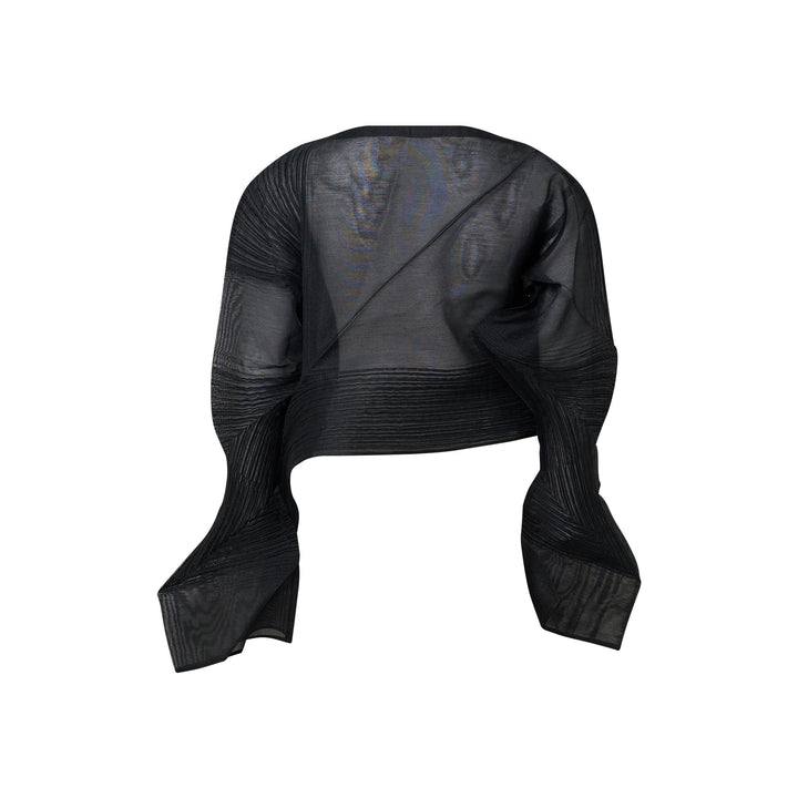 Shade And Shaded Pleated Top