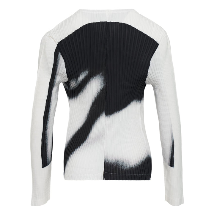 Shadow Study Pleats Cardigan
