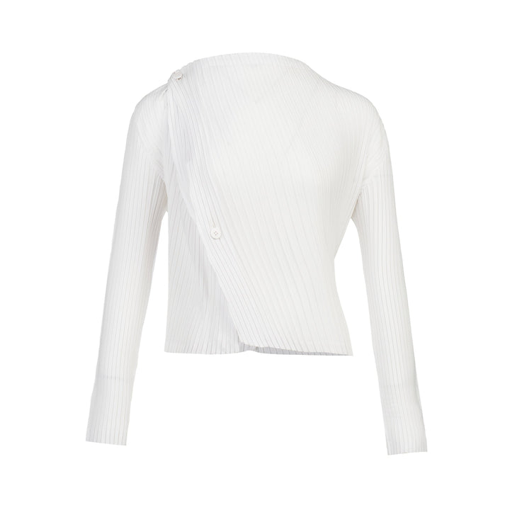 Shadow Study Pleats Cardigan