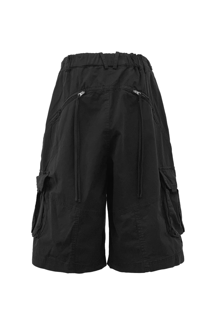 Washing Cargo Half Pants