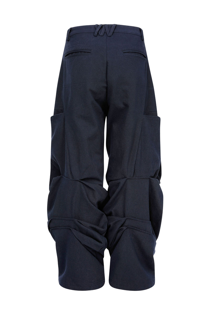 Pintuck Wide Pants Unisex