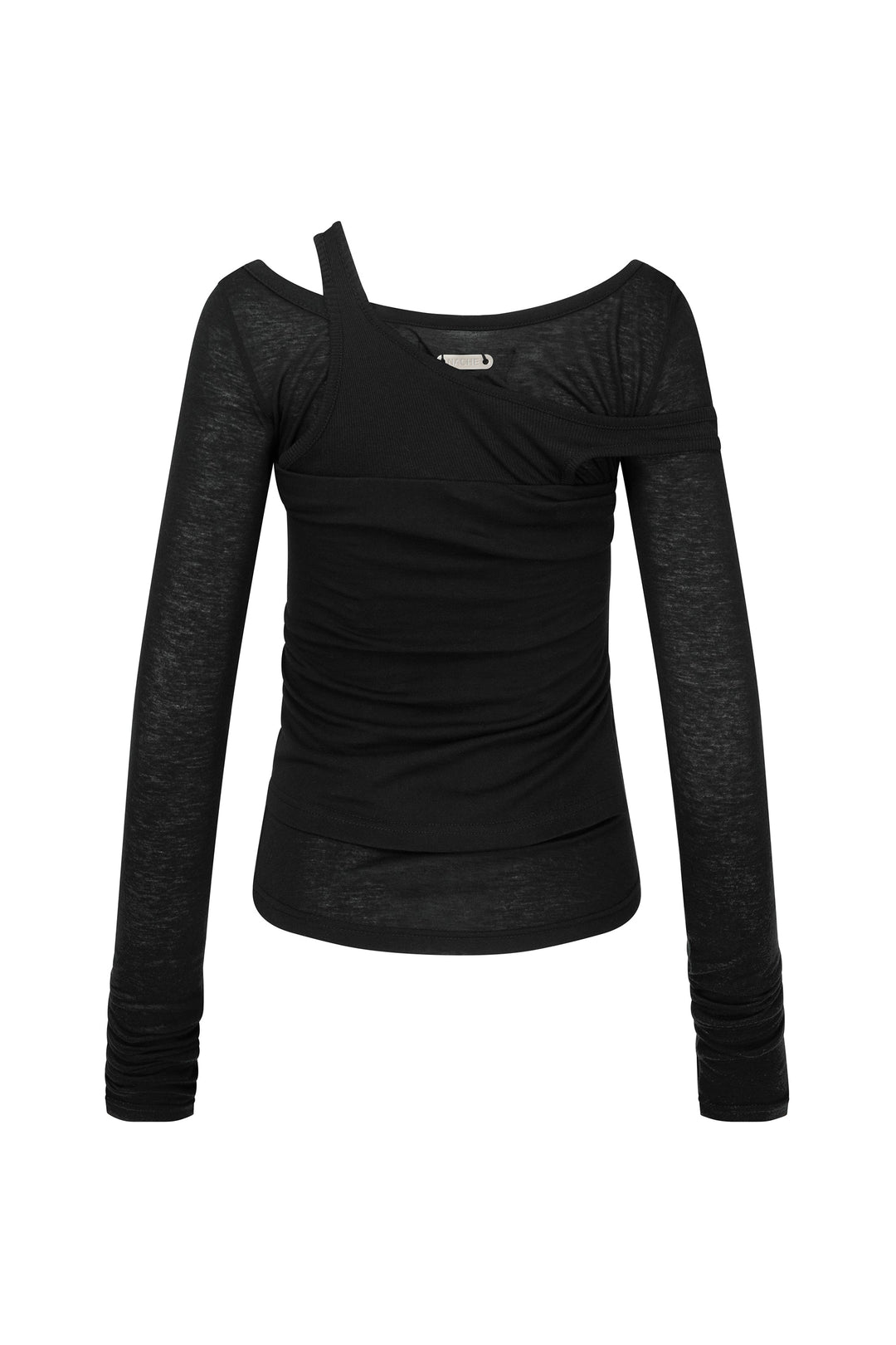 Mixed Layered Long Sleeve Top
