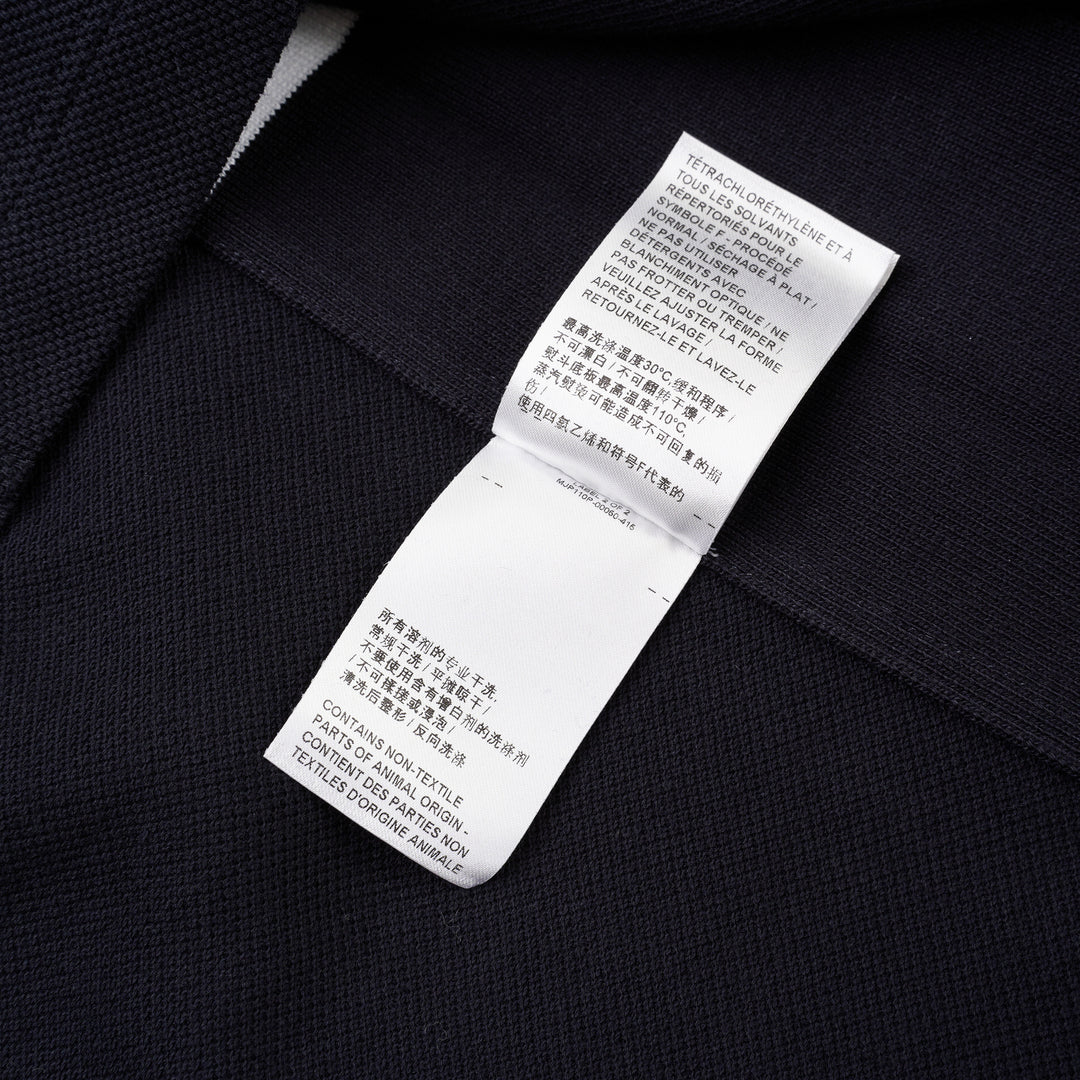 Thom Browne Short Sleeve Rib Cuff Polo - view 7