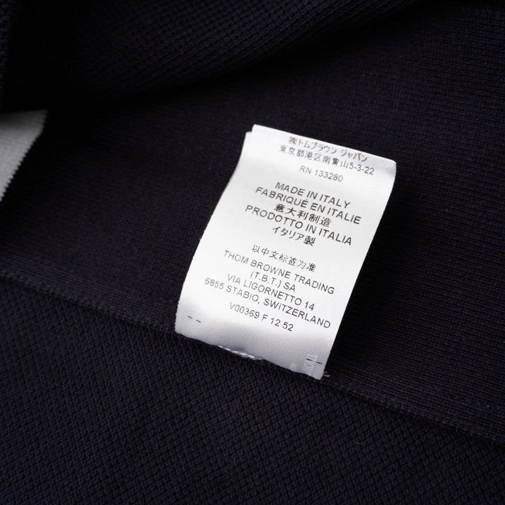 Thom Browne Short Sleeve Rib Cuff Polo - view 8