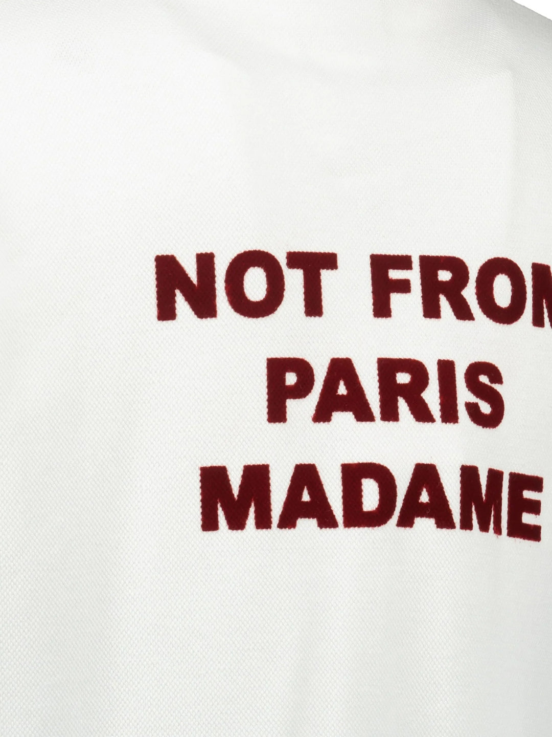 Le T-Shirt Slogan Pique
