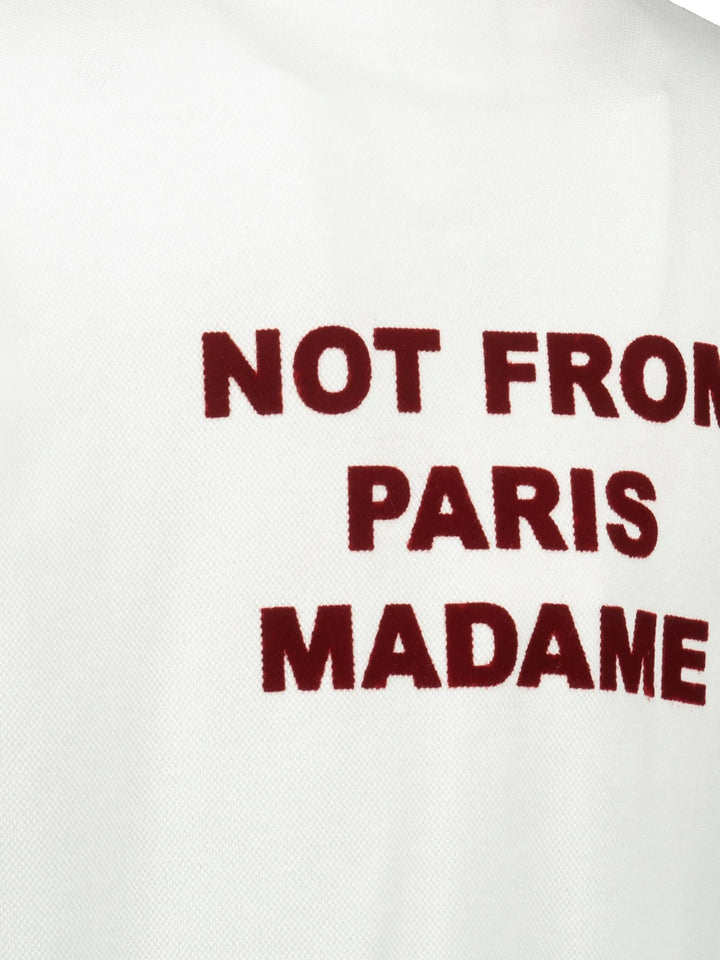 Le T-Shirt Slogan Pique