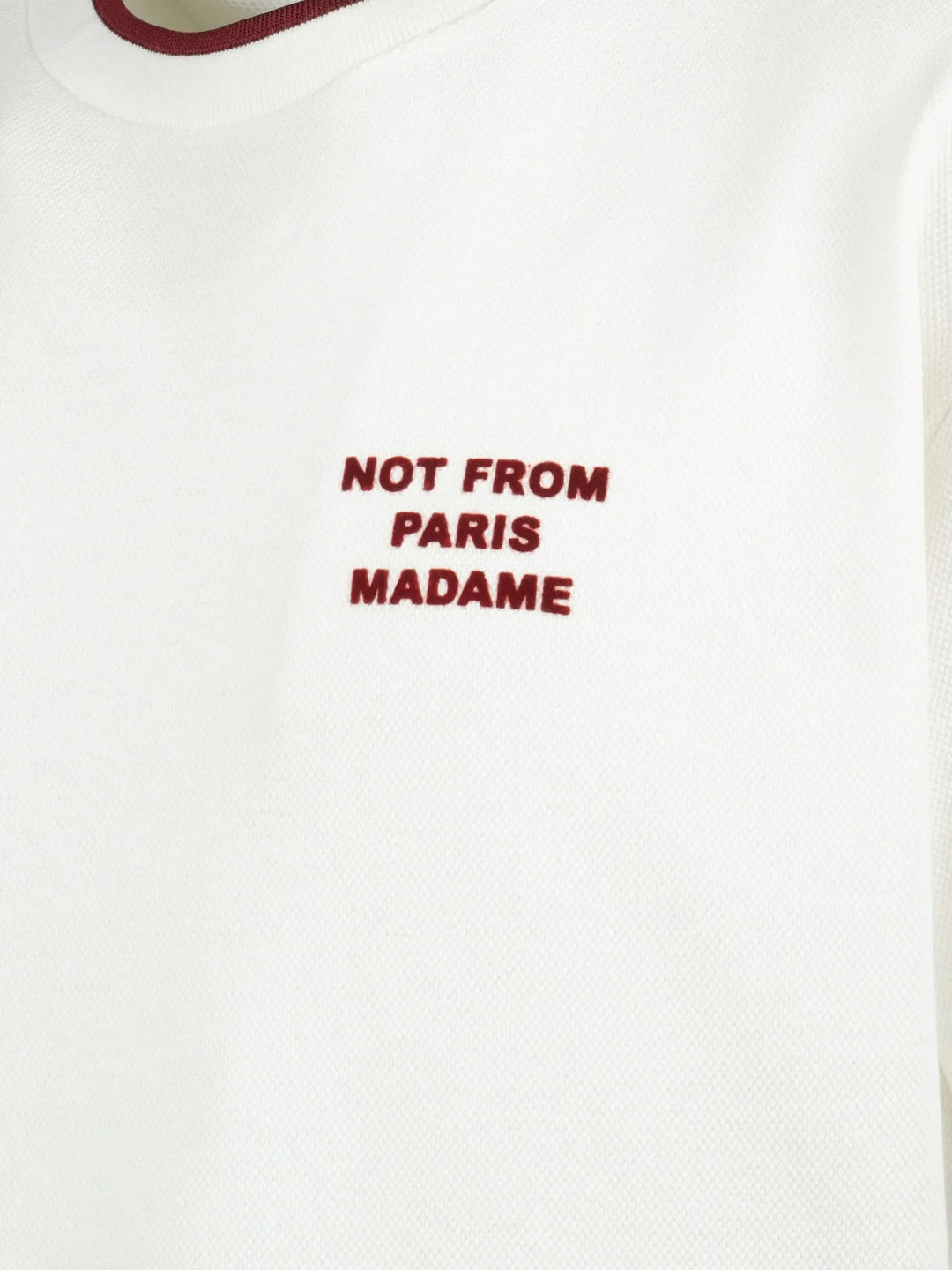 Le T-Shirt Slogan Pique