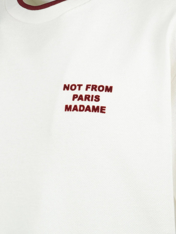 Le T-Shirt Slogan Pique