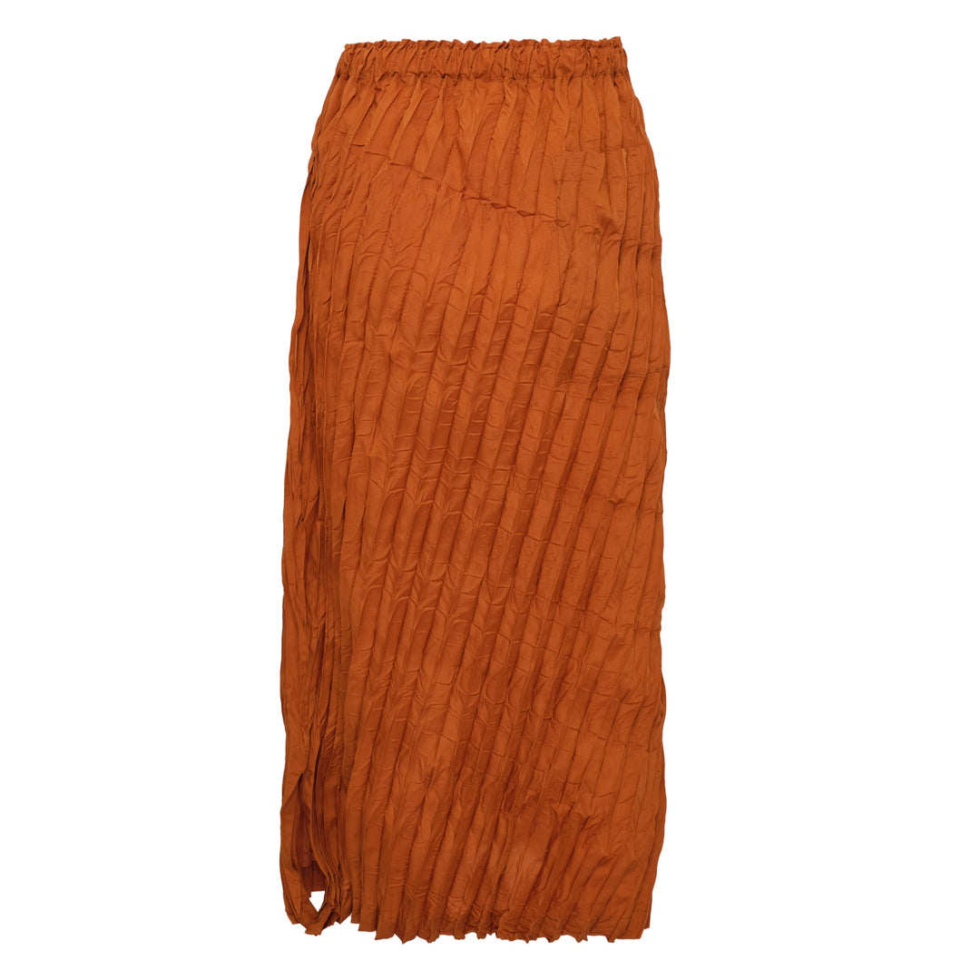 Whipped Pleats Bottom Skirt