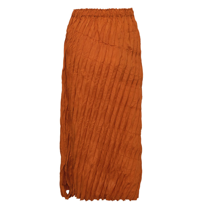 Whipped Pleats Bottom Skirt