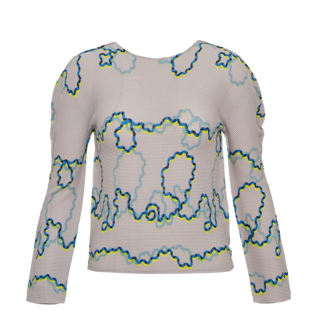Frogging Knit Yarn Top