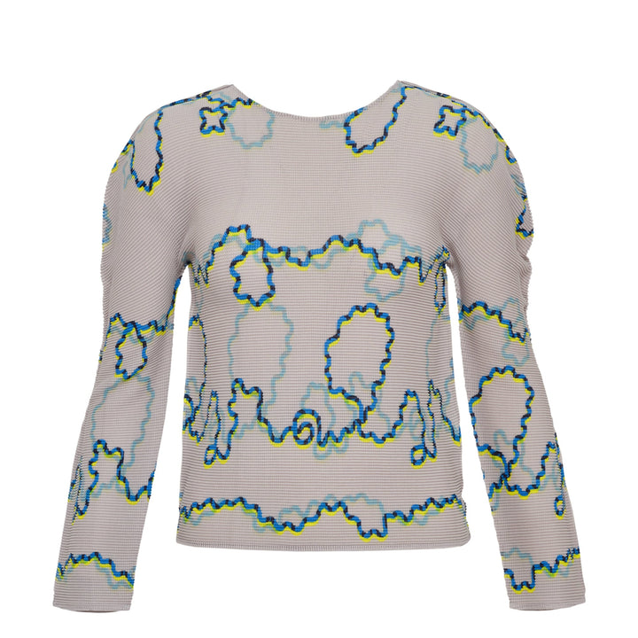 Frogging Knit Yarn Top
