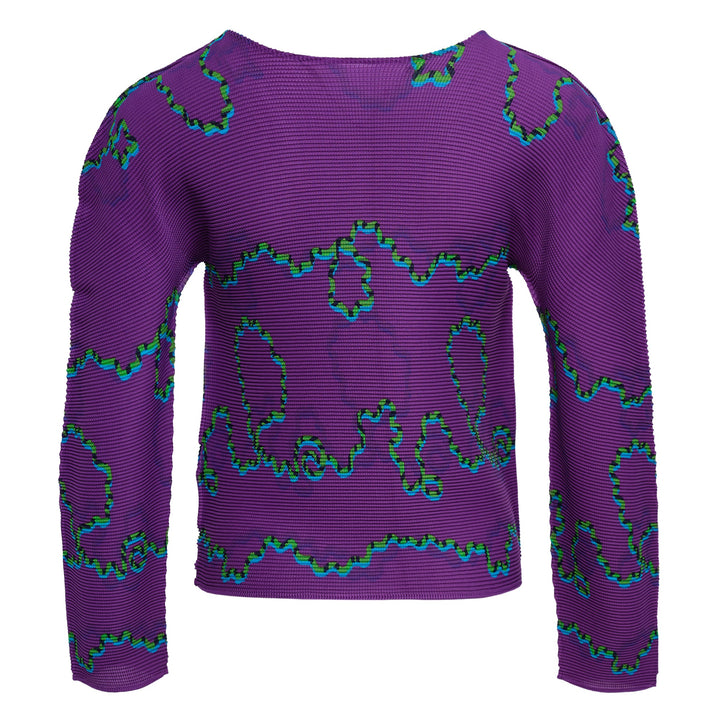 Frogging Knit Yarn Top