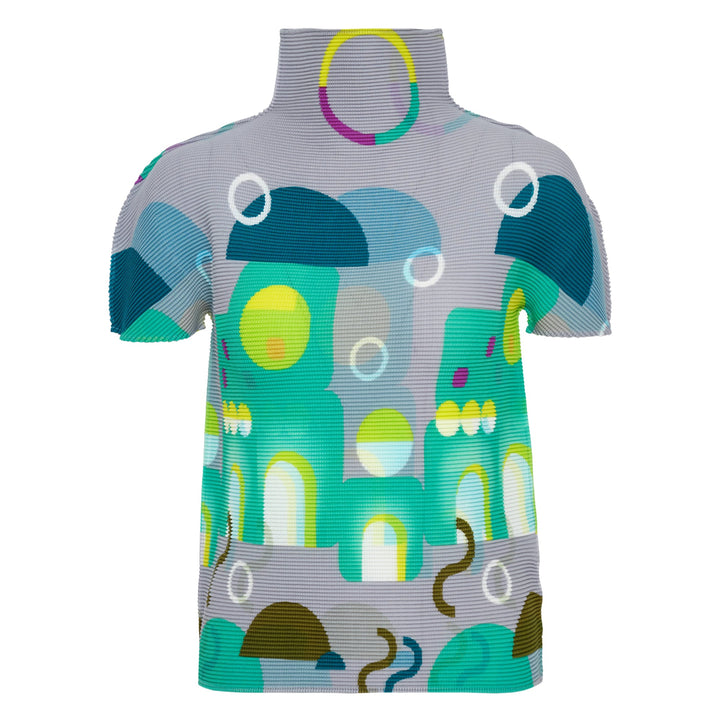 Somewhere Short Sleeve Round Neck Top