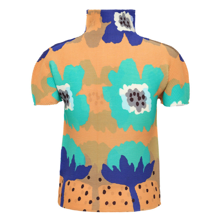 Grow Short Sleeve High Neck Top