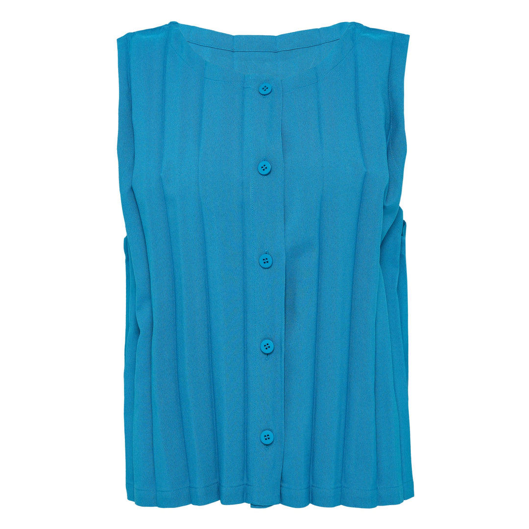 Ripple Pleats Tank Top