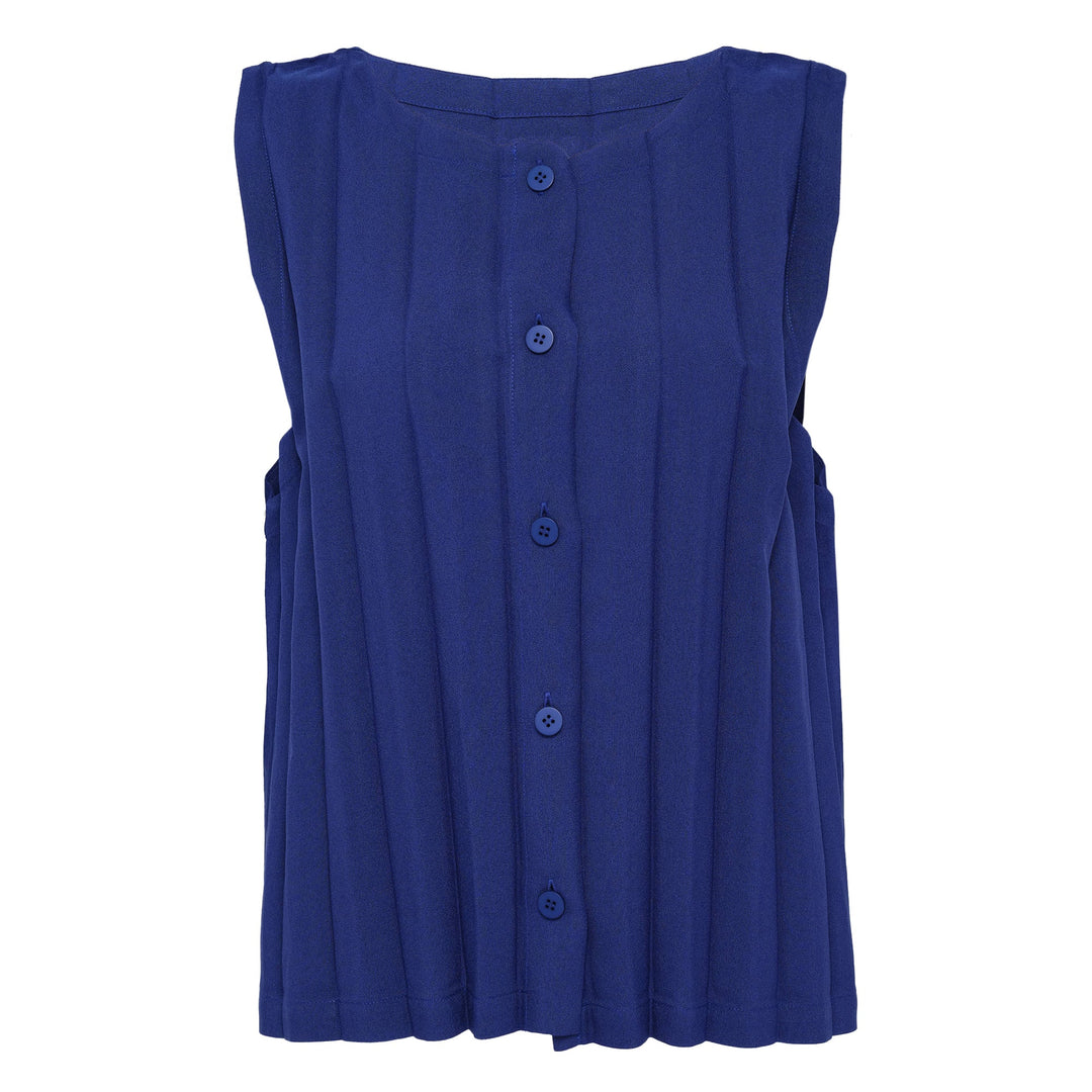 Ripple Pleats Tank Top