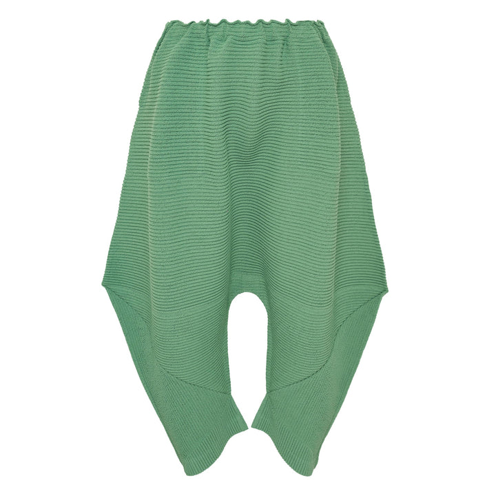 Fuwa Fuwa Mesh Pleats Pants