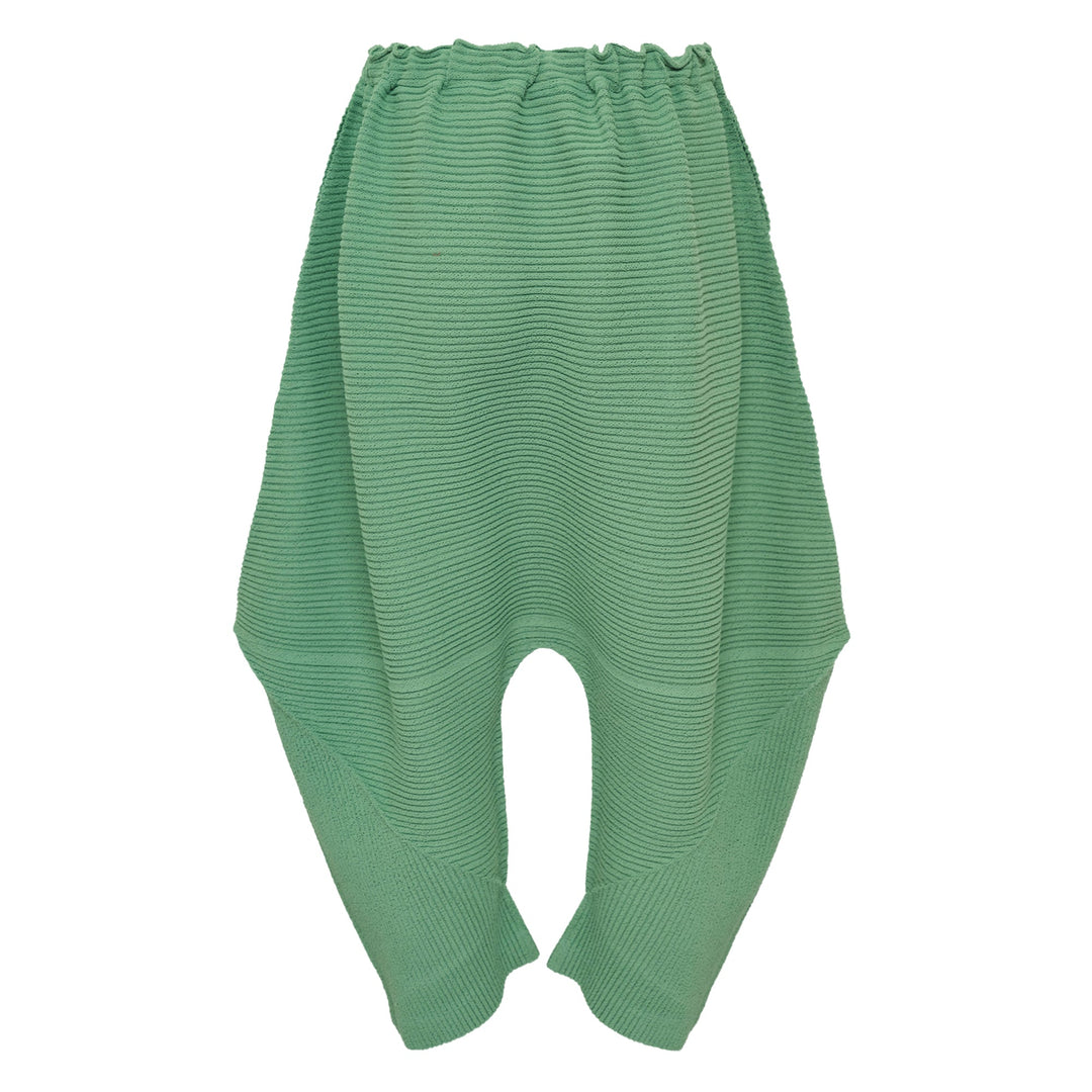 Fuwa Fuwa Mesh Pleats Pants