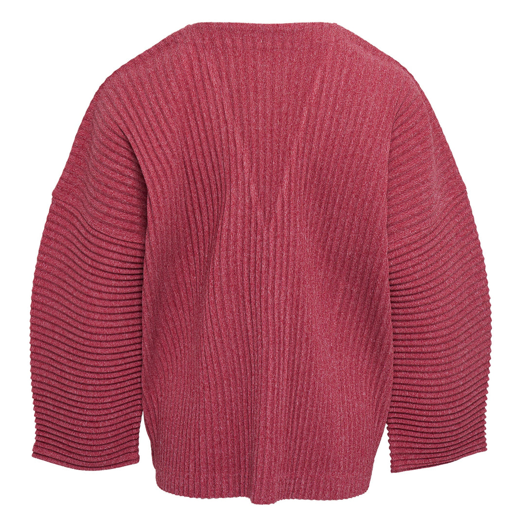 Corduroy Pleats Cardigan