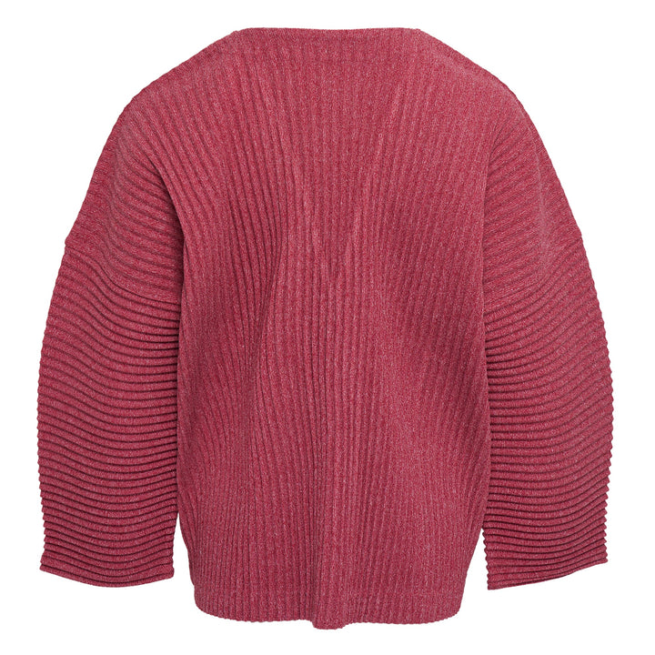 Corduroy Pleats Cardigan