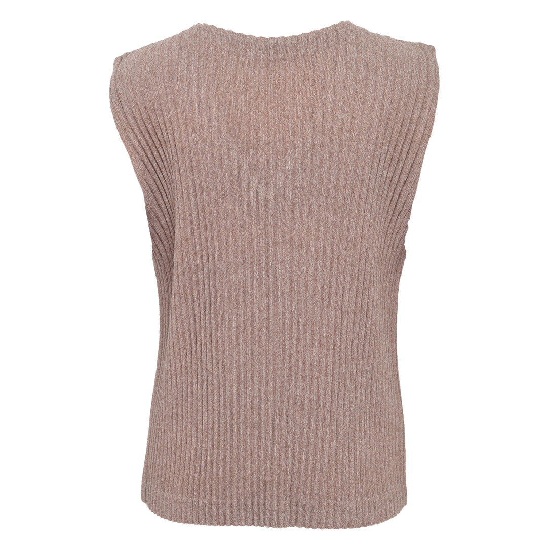 Corduroy Pleats Tank Top