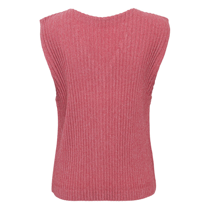 Corduroy Pleats Tank Top