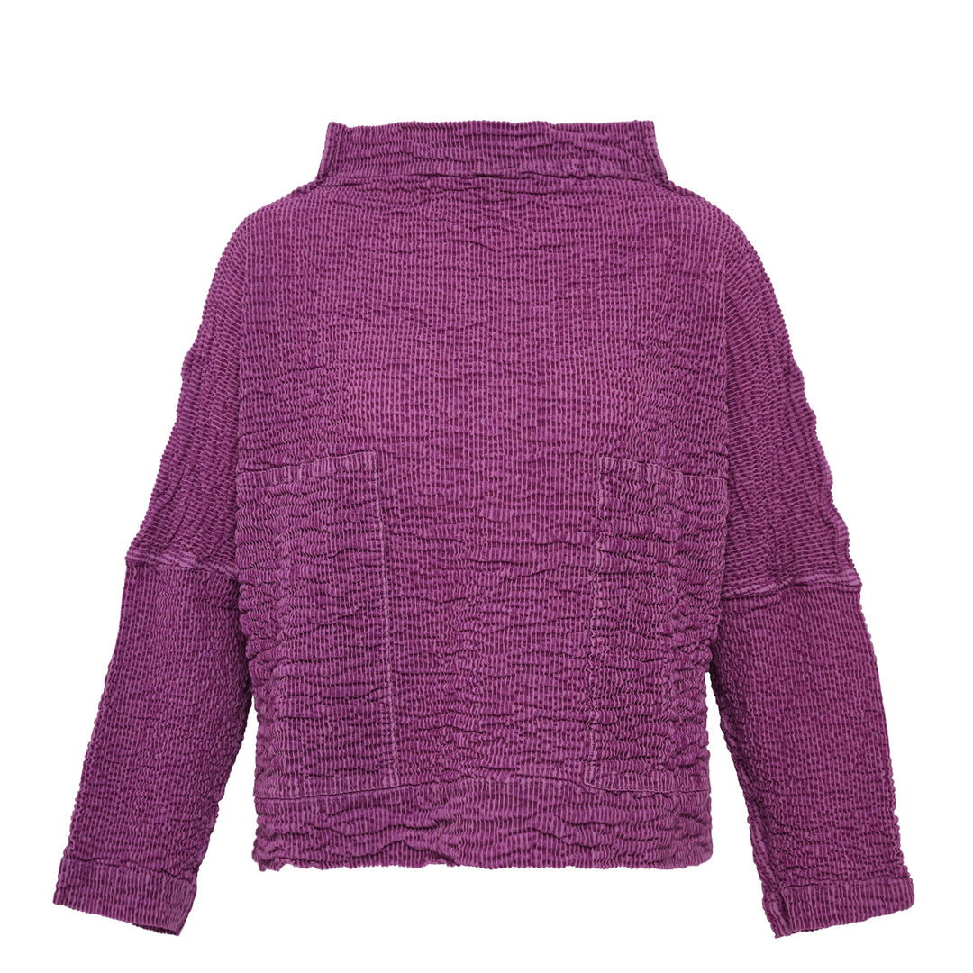 Stripe Flocky Cauliflower Top