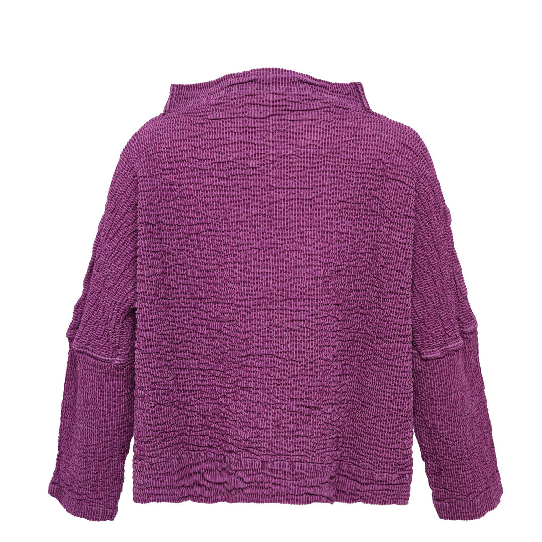 Stripe Flocky Cauliflower Top