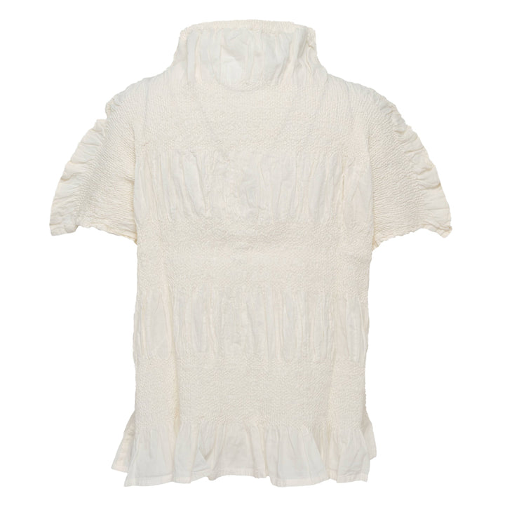 Shrink Stripe Polo Top