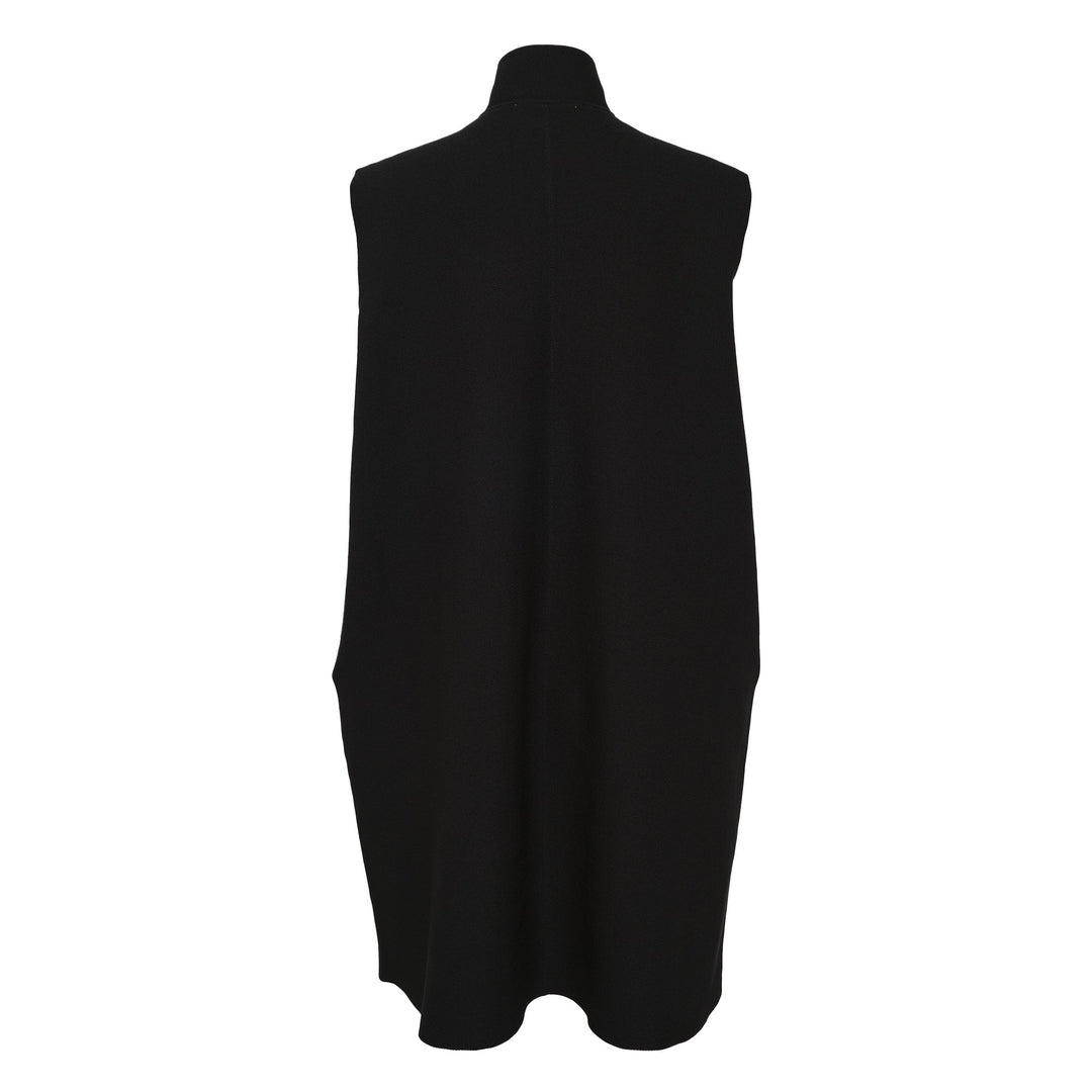 Solid Knit Long Vest