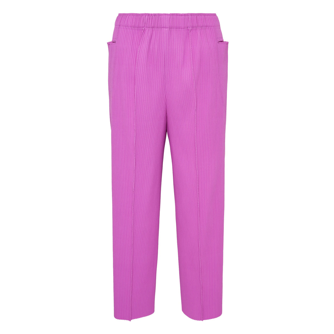 Fine Knit Pleats Pants