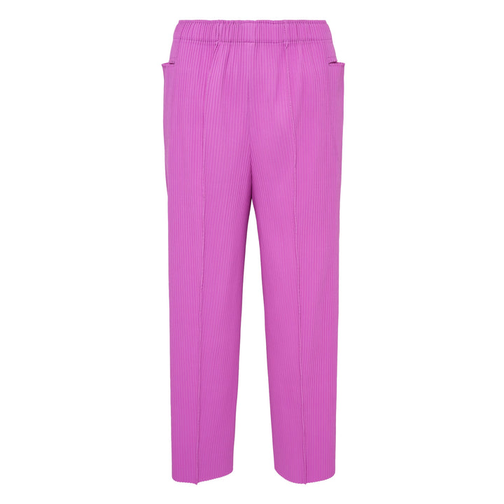 Fine Knit Pleats Pants