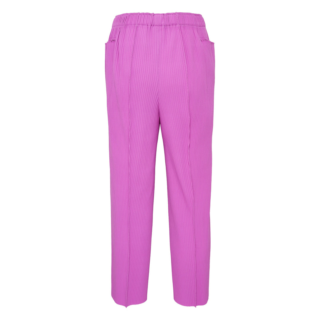 Fine Knit Pleats Pants