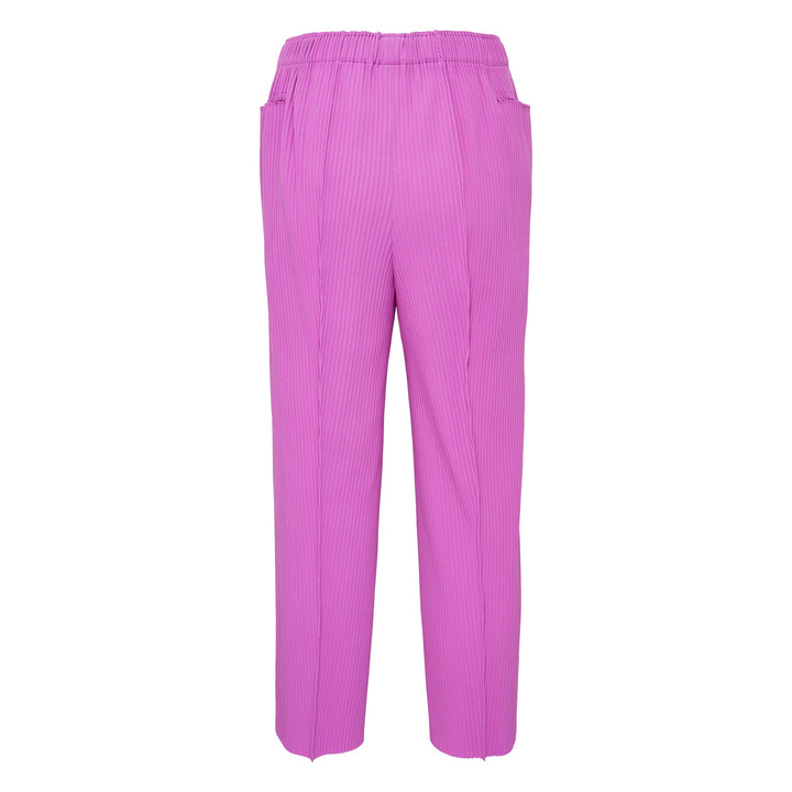 Fine Knit Pleats Pants
