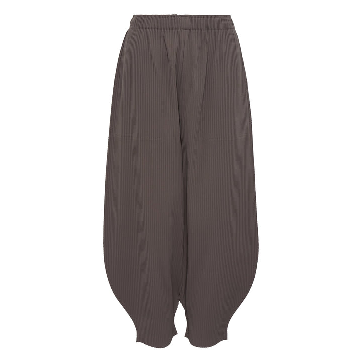 Fine Knit Pleats Bottom Pants