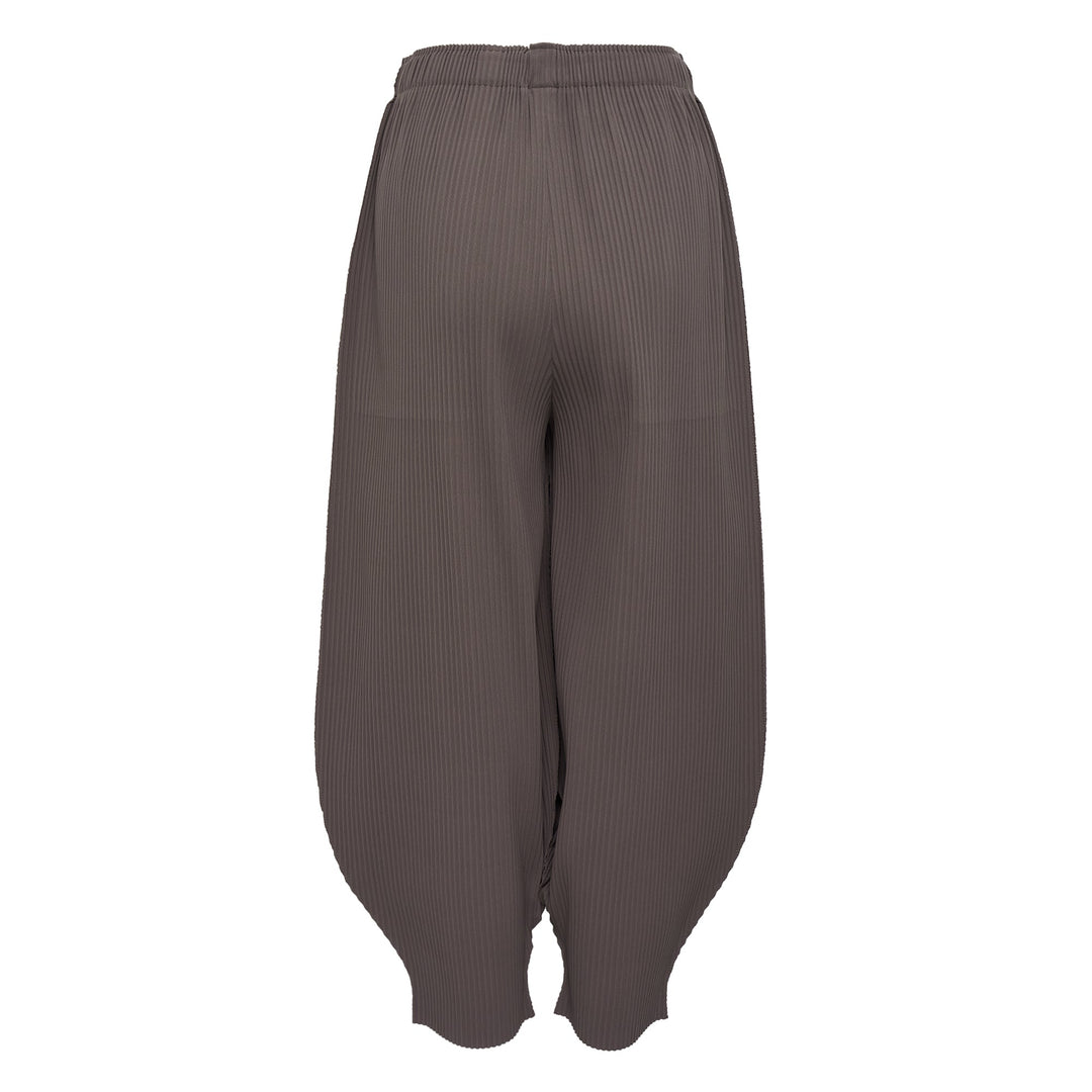 Fine Knit Pleats Bottom Pants
