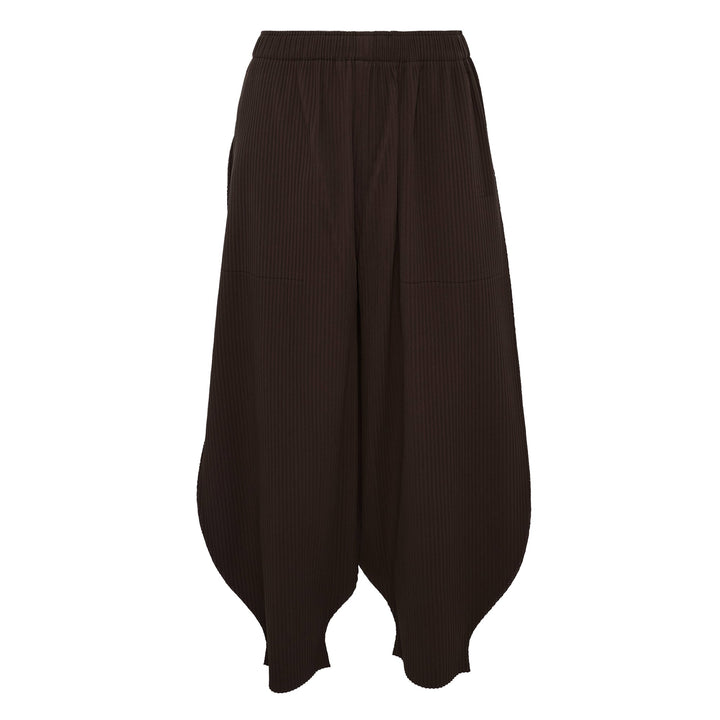 Fine Knit Pleated Pants