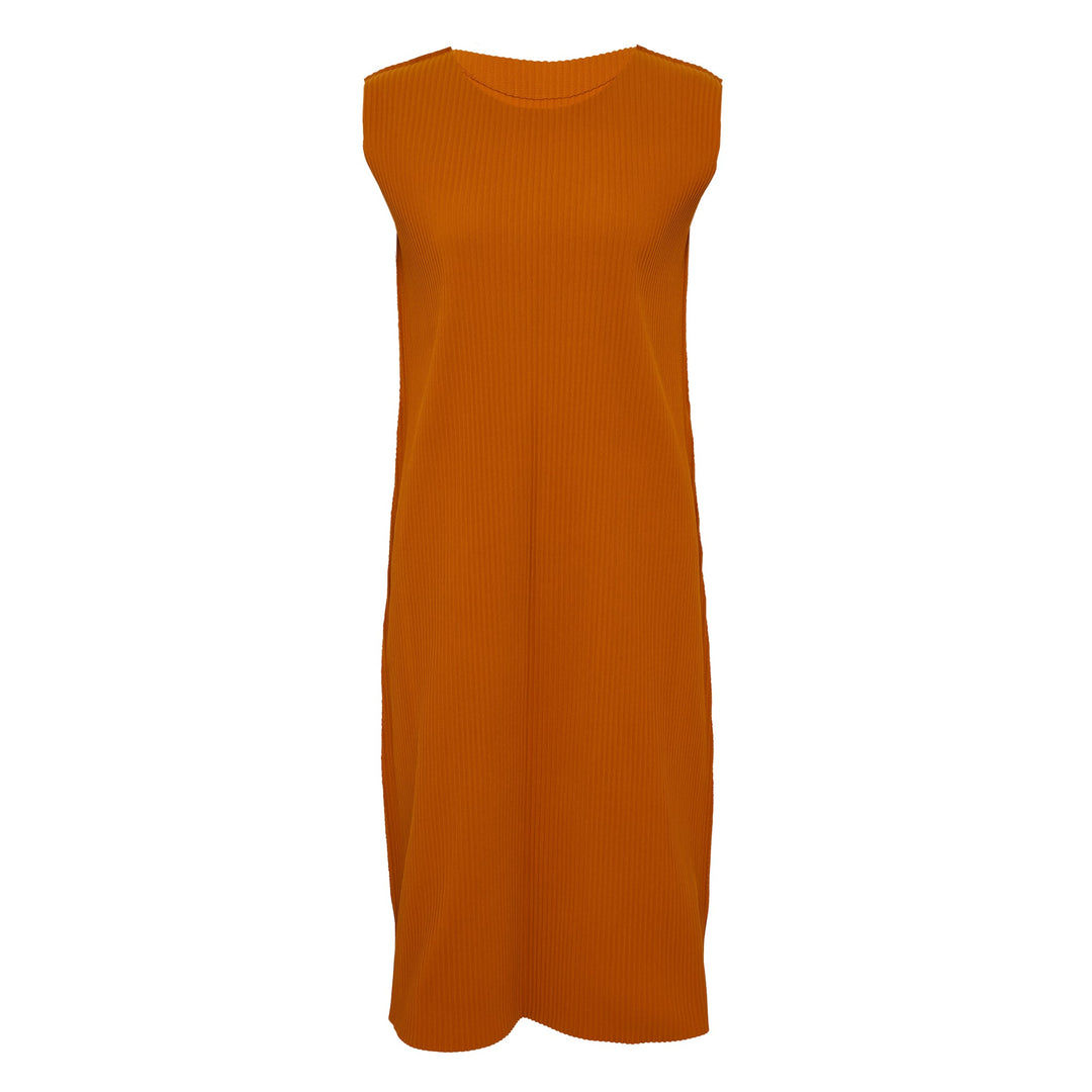 Fine Knit Pleated Dress