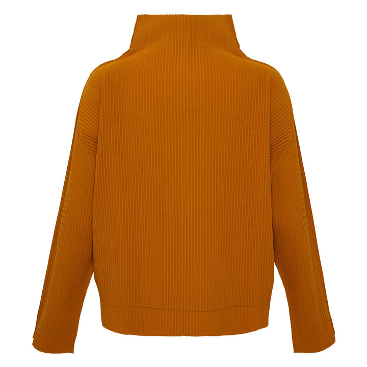 Fine Knit Pleats Color 2 Cardigan